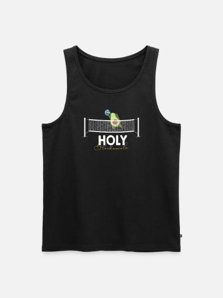 Holy Blockamole Volleyball Avocado - Men's Premium Organic Tank Top - black
