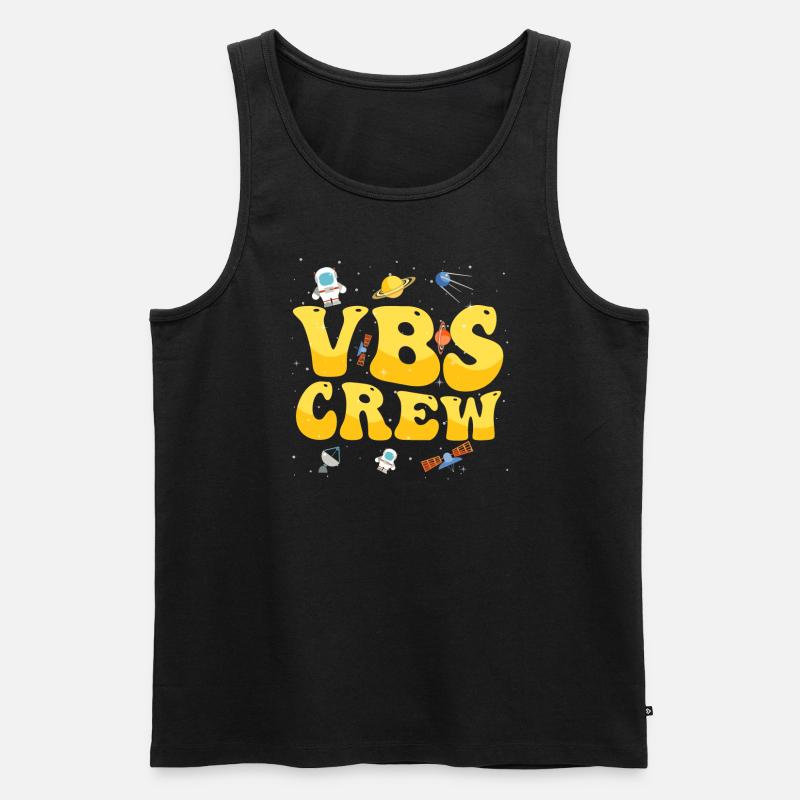 VBS-Besatzung - Männer Premium Bio Tank Top - Schwarz