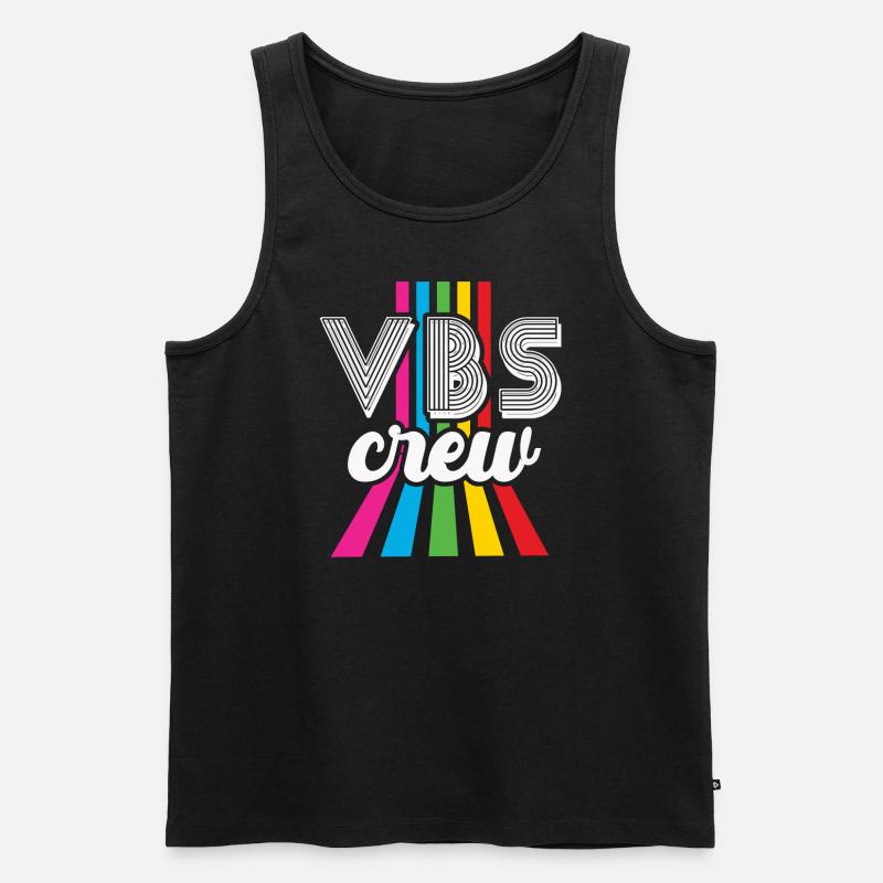 VBS-Besatzung - Männer Premium Bio Tank Top - Schwarz