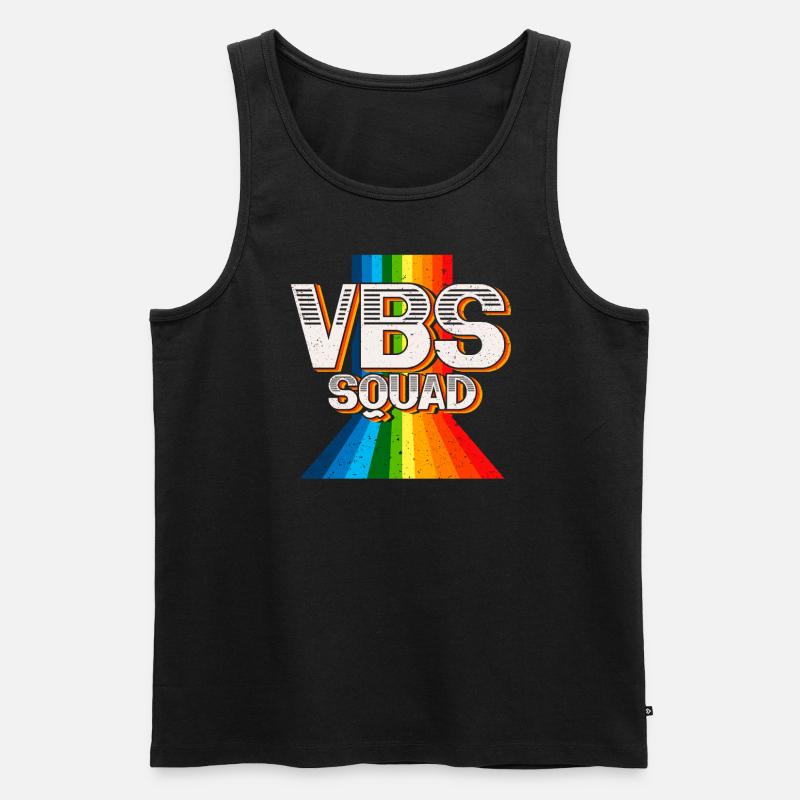 VBS Squad Bibel Shool - Männer Premium Bio Tank Top - Schwarz
