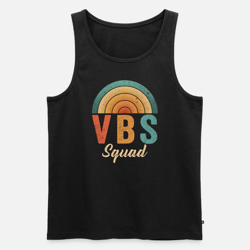 VBS Squad Bibel Shool - Männer Premium Bio Tank Top - Schwarz