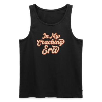 Coach Era Coaching Tees Sports Team Staff - Men's Premium Organic Tank Top - black - Front - Michal (187cm)
