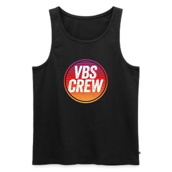 VBS Colorful Bible Vacation School Love - Men's Premium Organic Tank Top - black - Front - Michal (187cm)