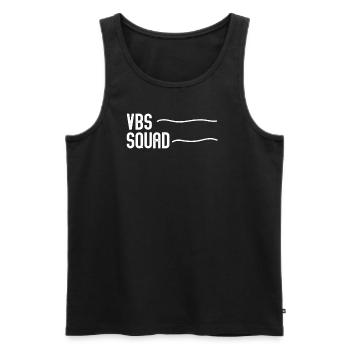 VBS Summer Love Squad Christian Bible - Men's Premium Organic Tank Top - black - Front - AI Model Male 178 light (178cm)