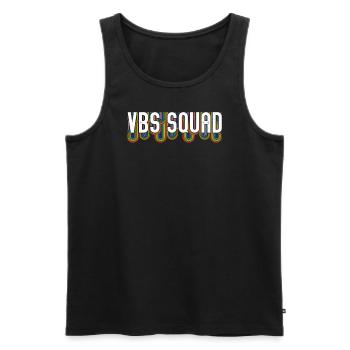 VBS Summer Love Squad Christian Bible - Men's Premium Organic Tank Top - black - Front - AI Model Male 178 light (178cm)