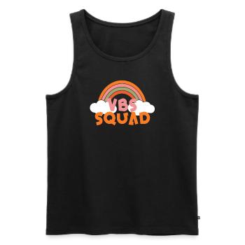 Vbs Crew Love Summer Bible School - Men's Premium Organic Tank Top - black - Front - Michal (187cm)