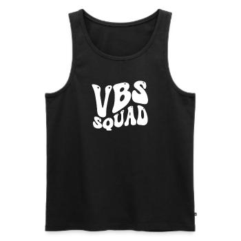 Vbs Crew Love Summer Bible School - Men's Premium Organic Tank Top - black - Front - Michal (187cm)