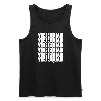 Vbs Crew Love Summer Bible School - Men's Premium Organic Tank Top - black - Front - Michal (187cm)