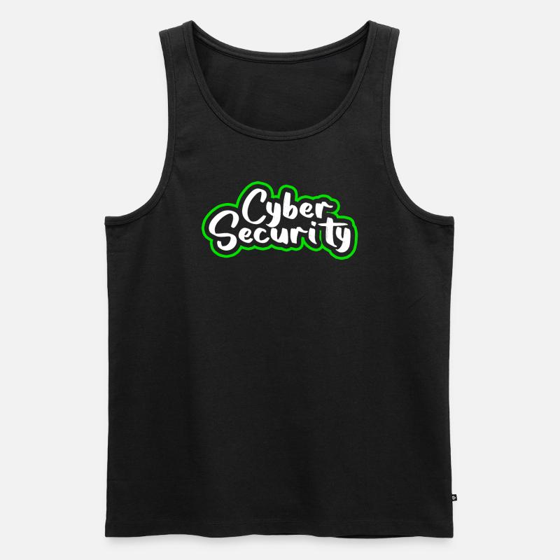 Ethical Hacker Cybersecurity Expertise - Men's Premium Organic Tank Top - black
