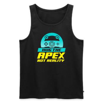 Simracer Esports Enthusiast Sim Racing - Men's Premium Organic Tank Top - black - Front - AI Model Male 178 light (178cm)