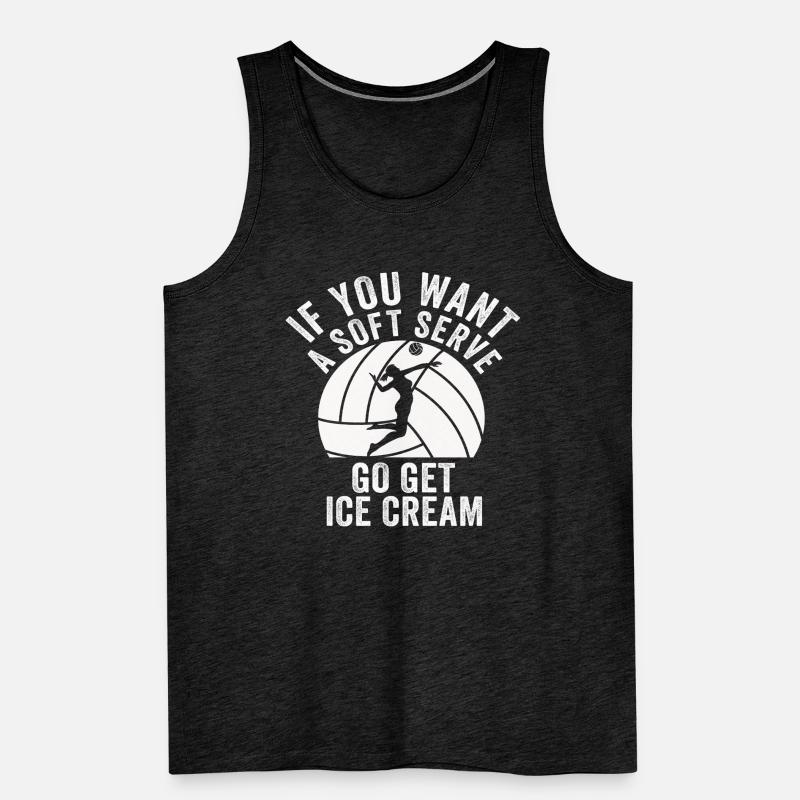 Wenn Sie ein Softeis wollen, holen Sie sich Eis Männer Premium Bio Tank Top