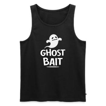 Living The Spook Life Ghost Bait - Men's Premium Organic Tank Top - black - Front - Michal (187cm)
