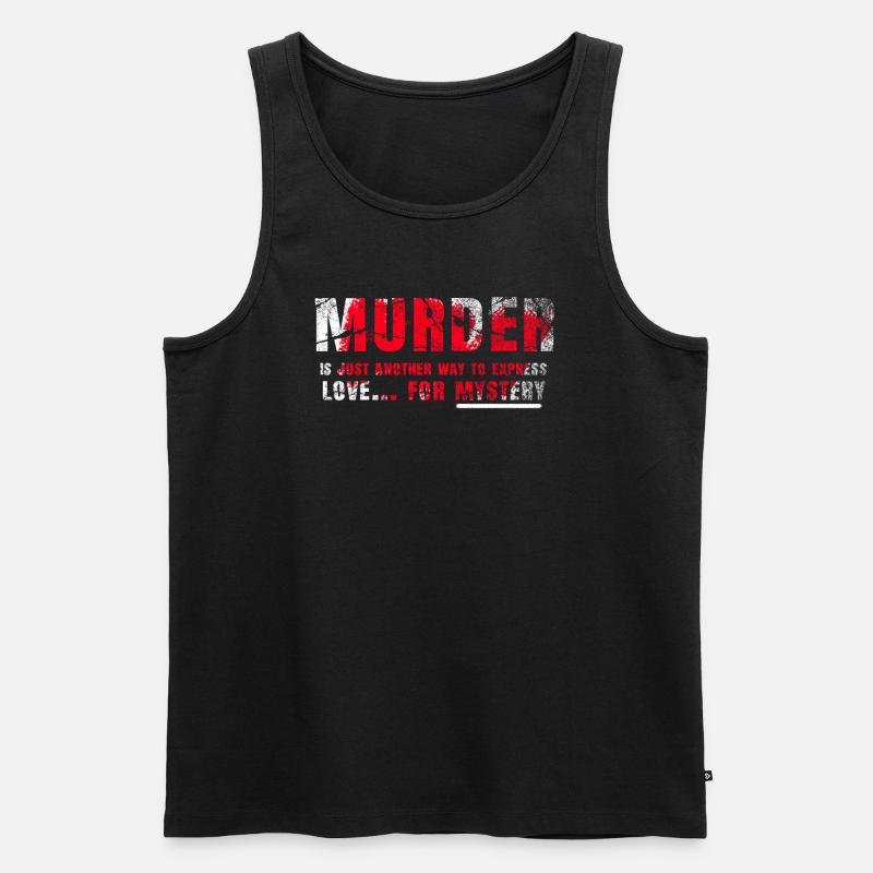 Murder Mystery Dinner Fun Night - Débardeur bio Premium Homme - noir