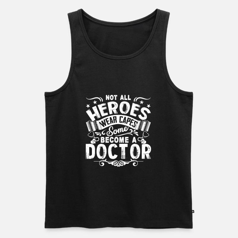 Doktor Held - Männer Premium Bio Tank Top - Schwarz