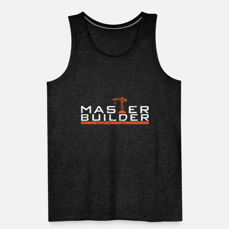 Master Builder I Builder Gifts Men's Premium Organic Tank Top