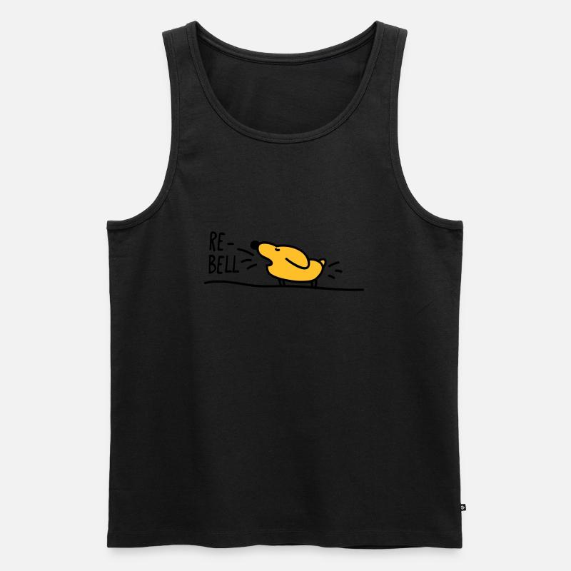 Rebell - Männer Premium Bio Tank Top - undefined