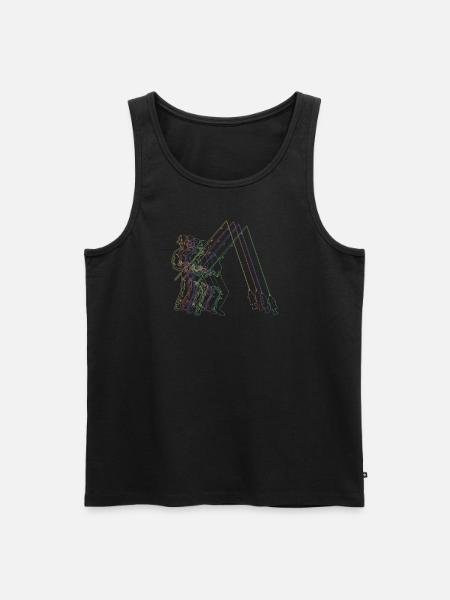 Angler Gift Idea Hobby Fishing - Men's Premium Organic Tank Top - black