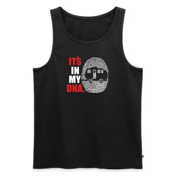Camper Gift Idea Camping - Men's Premium Organic Tank Top - black - Front - Michal (187cm)