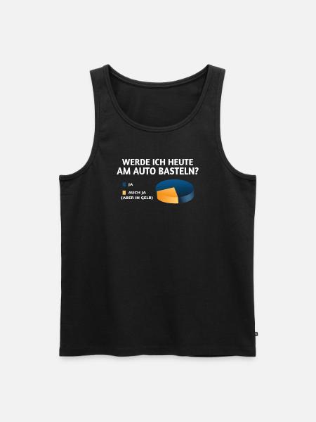 Heimwerker Geschenkidee Handwerker - Männer Premium Bio Tank Top - Schwarz