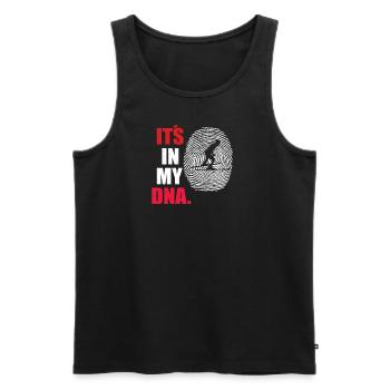 Ski accessories for skiers - Men's Premium Organic Tank Top - black - Front - Michal (187cm)
