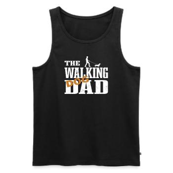 Dog Dachshund Dog Owner Gechenkidee - Men's Premium Organic Tank Top - black - Front - Michal (187cm)