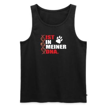 Hunderasse Dackel für Hundeliebhaber - Männer Premium Bio Tank Top - Schwarz - Vorne - Michal (187cm)