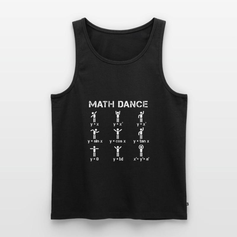 Math dance function Men's Premium Organic Tank Top