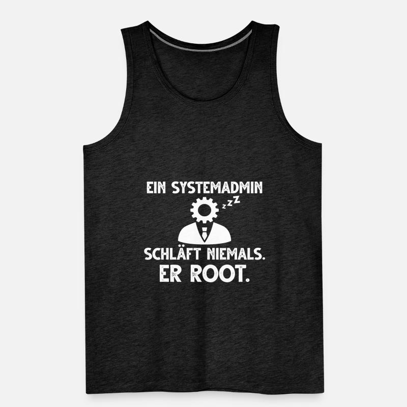 Informatiker Informatik Programmierer Nerd Geek Männer Premium Bio Tank Top