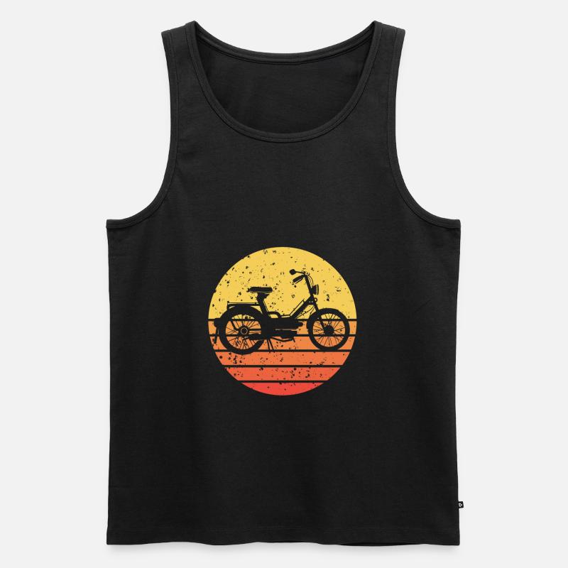 Mofa - Männer Premium Bio Tank Top - Schwarz