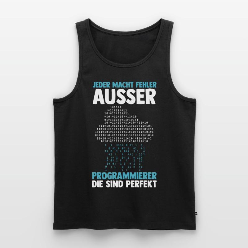 Programmieren Entwickler Coder Programmierer Männer Premium Bio Tank Top