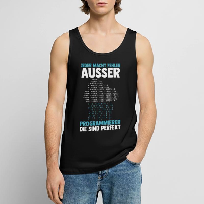 Programmieren Entwickler Coder Programmierer Männer Premium Bio Tank Top