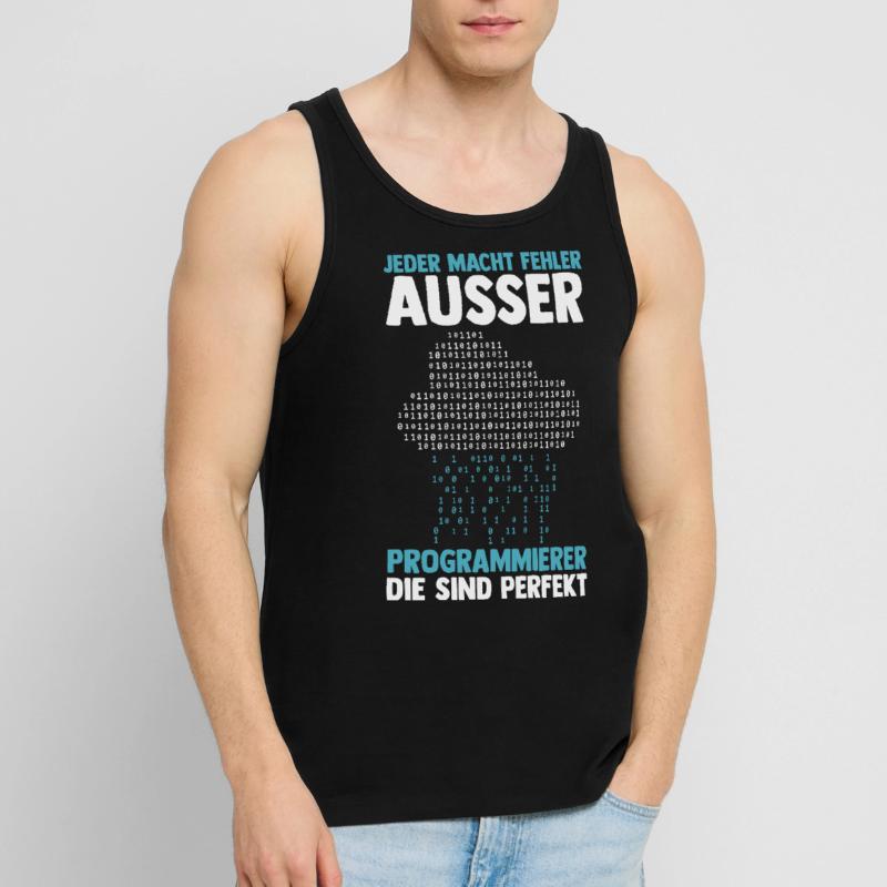 Programmieren Entwickler Coder Programmierer Männer Premium Bio Tank Top
