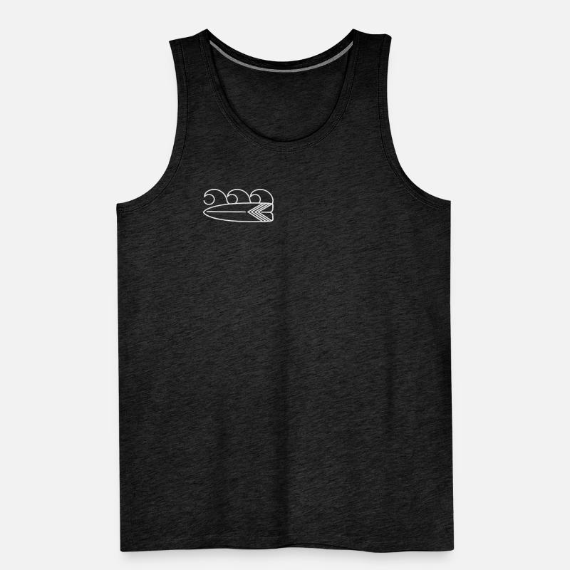 Planche de surf Débardeur bio Premium Homme