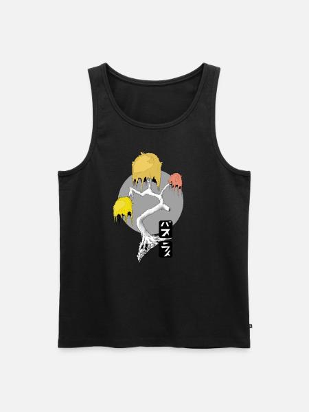 Tree - Männer Premium Bio Tank Top - Schwarz