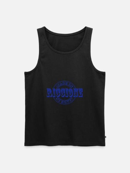 made in riccione m1k2 - Men's Premium Organic Tank Top - black