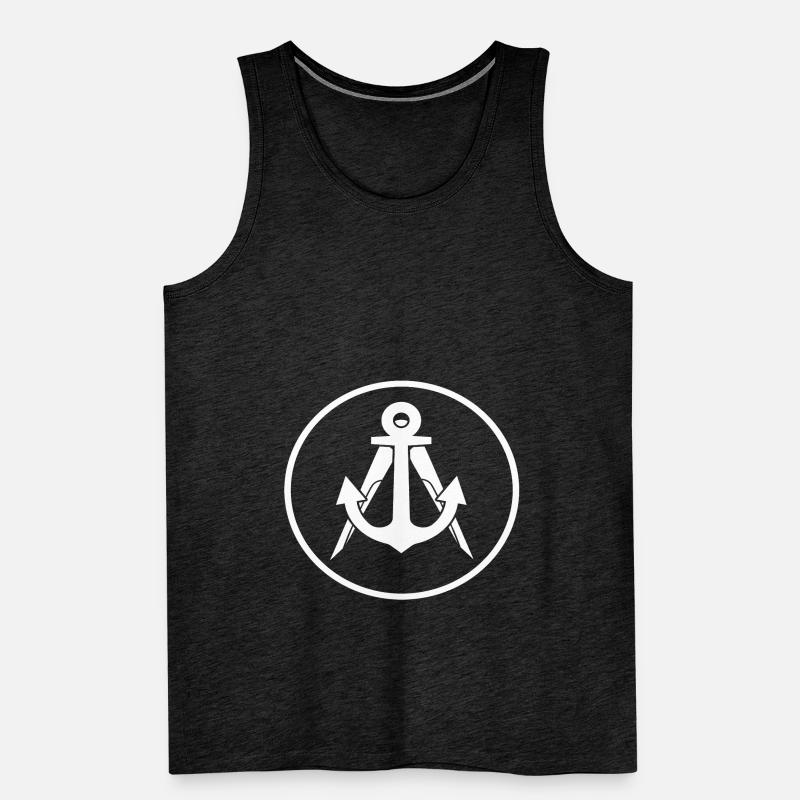 Constructeurs de bateaux constructeurs de bateaux constructeurs de bateaux signes de corporation Débardeur bio Premium Homme