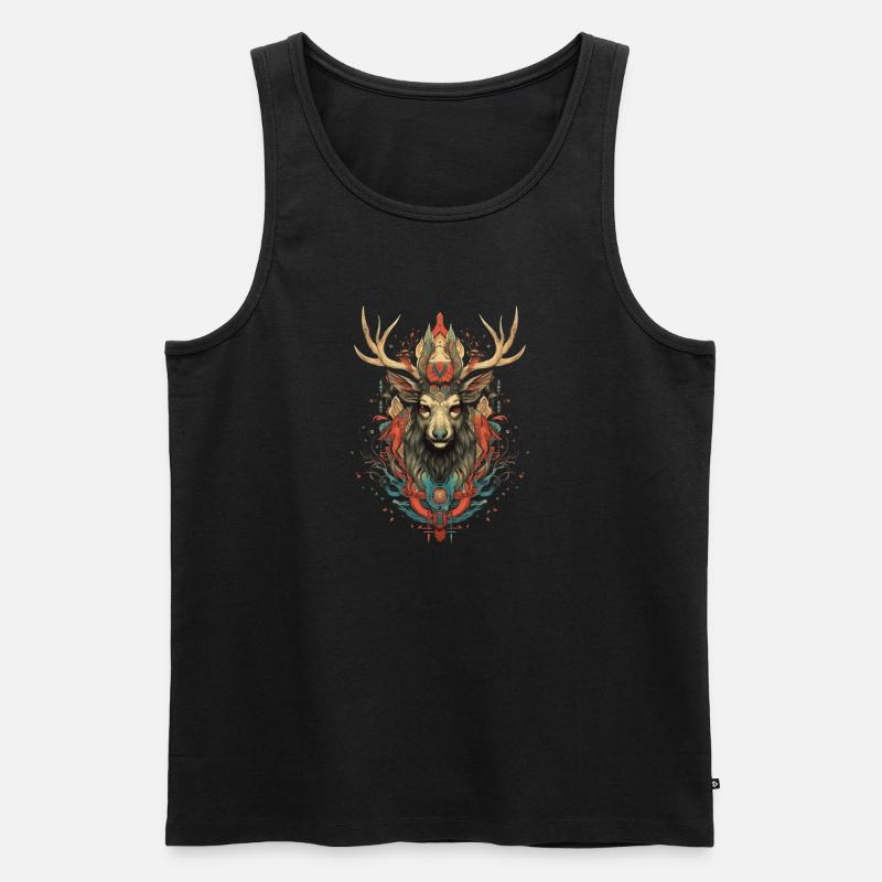 Dreamcatcher - Männer Premium Bio Tank Top - Schwarz
