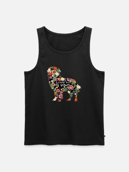 Hunderasse Australian Sheperd - Männer Premium Bio Tank Top - Schwarz