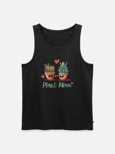 A garden lover's delight - Men's Premium Organic Tank Top - black