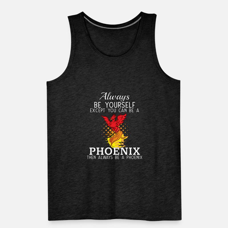 Phoenix Bird Mythical Creature Männer Premium Bio Tank Top