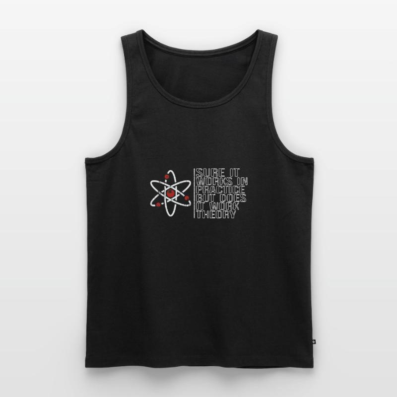 Physics Science Physicist Physics Teacher Gift Men's Premium Organic Tank Top