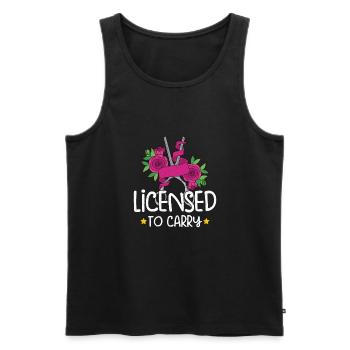 Coiffeur Coiffeur Coiffeur Coiffeur Coiffeur - Débardeur bio Premium Homme - noir - Devant - Michal (187cm)