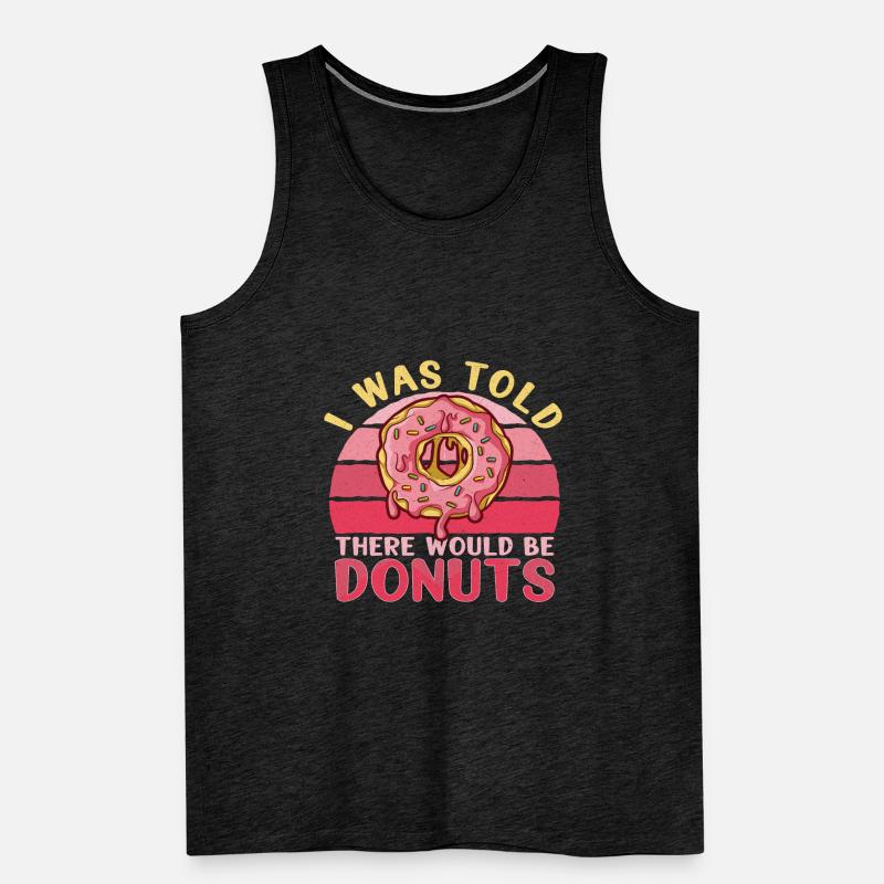 Donut Doughnut Baking Cake Baker Männer Premium Bio Tank Top