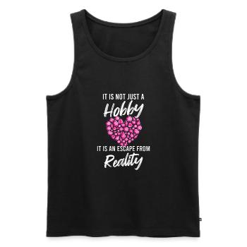 Diamond Panting Gift Idea for Women Woman - Männer Premium Bio Tank Top - Schwarz - Vorne - Michal (187cm)