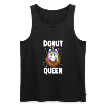 Donut Doughnut Baking Cake Baker - Männer Premium Bio Tank Top - Schwarz - Vorne - AI Model Male 178 light (178cm)