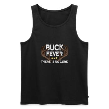 Deer Hunting Hunting Season Buck Hunting - Men's Premium Organic Tank Top - black - Front - AI Model Male 178 light (178cm)