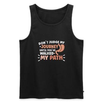 Sleeve gastrectomy Sleeve gastrectomy - Men's Premium Organic Tank Top - black - Front - Michal (187cm)