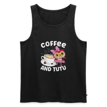 Ballet Ballerina Dance Dancer Dancing Ballet Gift - Männer Premium Bio Tank Top - Schwarz - Vorne - Michal (187cm)