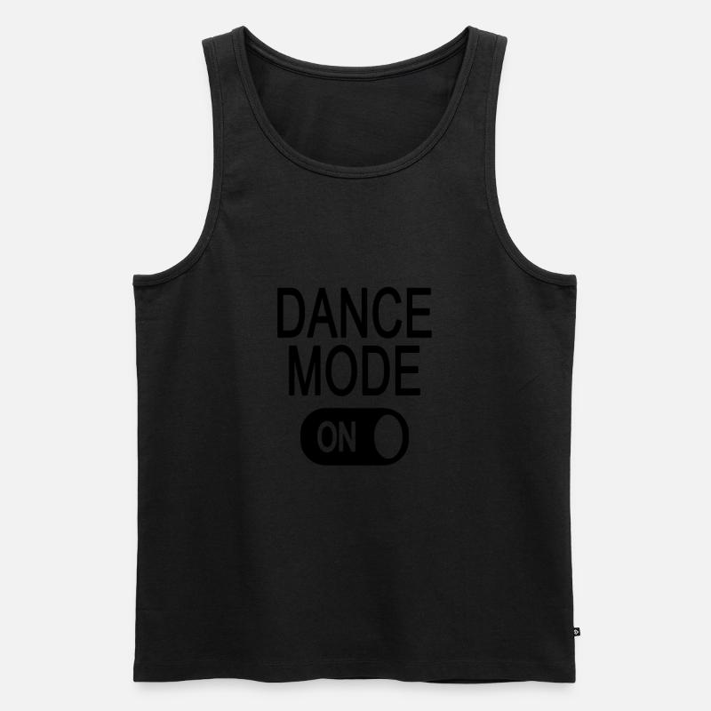 Dance Mode - ON - Männer Premium Bio Tank Top - undefined