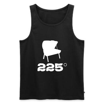 BBQ - Männer Premium Bio Tank Top - Schwarz - Vorne - Michal (187cm)